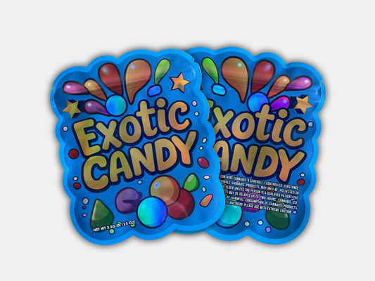 Exotic Candy 3.5G Mylar Bag