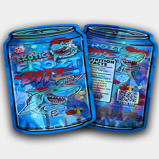 Exotic Frozt Bite Mylar Bag (3.5G - 7G) Larger Size Bag