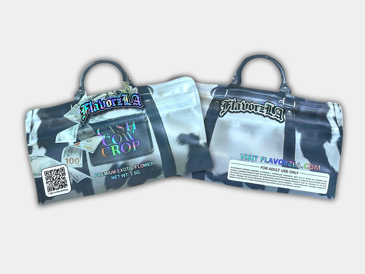 Flavorz LA Cash Cow Crop 3.5G Mylar Bag