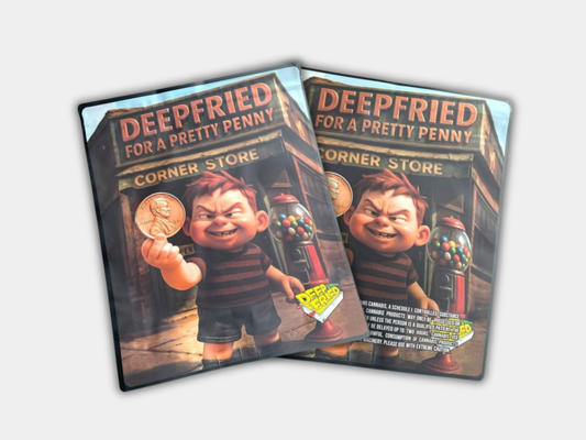 For a Pretty Penny Deep Fried Sticker (16oz) 1lb Mylar Bag