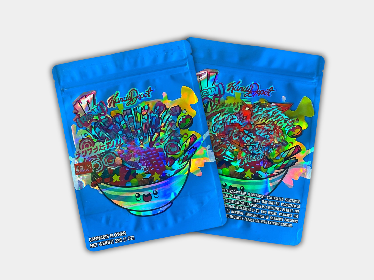 Frosted Pebbles 28G (1oz) Mylar Bag