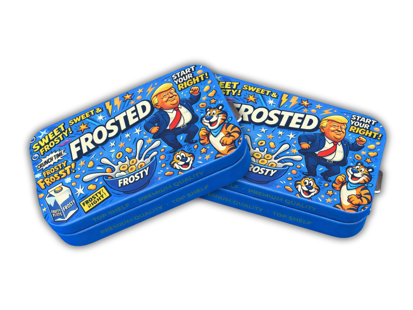 Frosted Tin Can