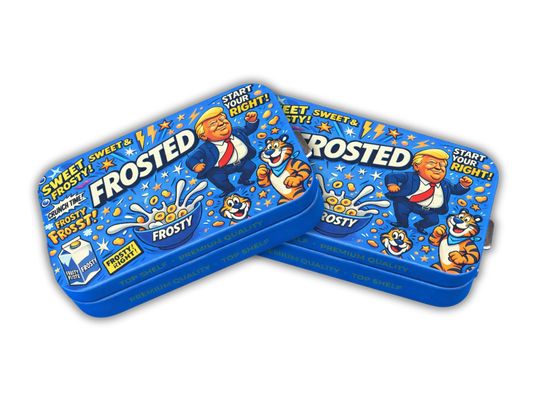 Frosted Tin Can