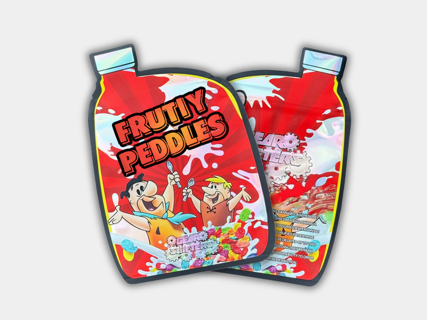 Frutiy Peddles 3.5G Mylar Bag
