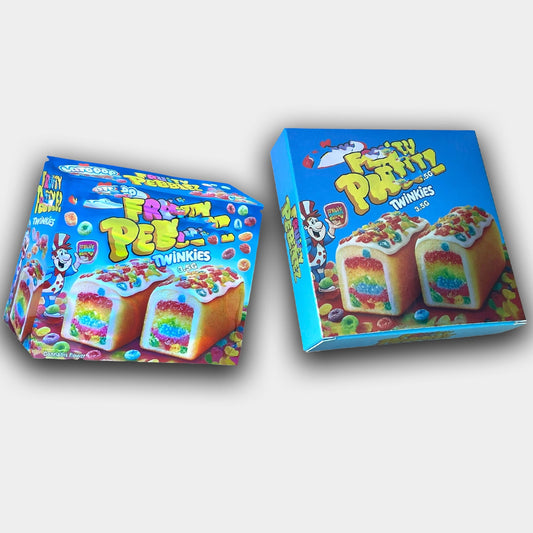 Frutty Peddlez Holographic 3.5g Mylar Bag with BOX 
