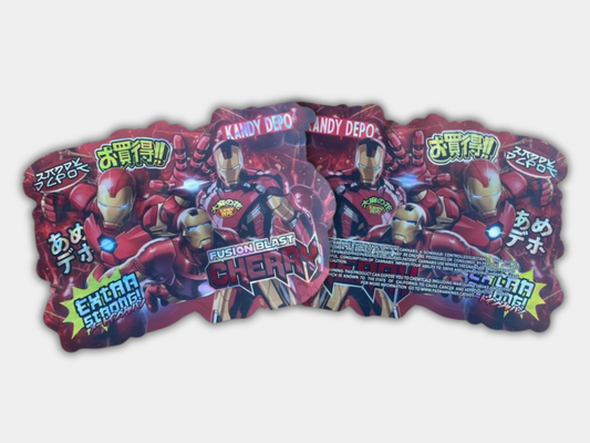 Fusion Blast Cherry 3.5G Mylar Bag