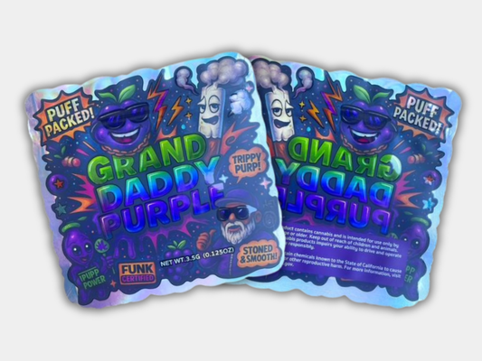 Grand Daddy Purple 3.5G Mylar Bag