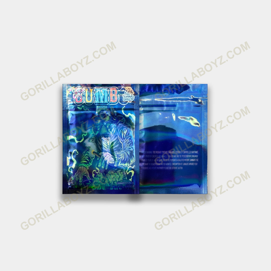 Gumbo Gas Mask 1 gram mylar bags