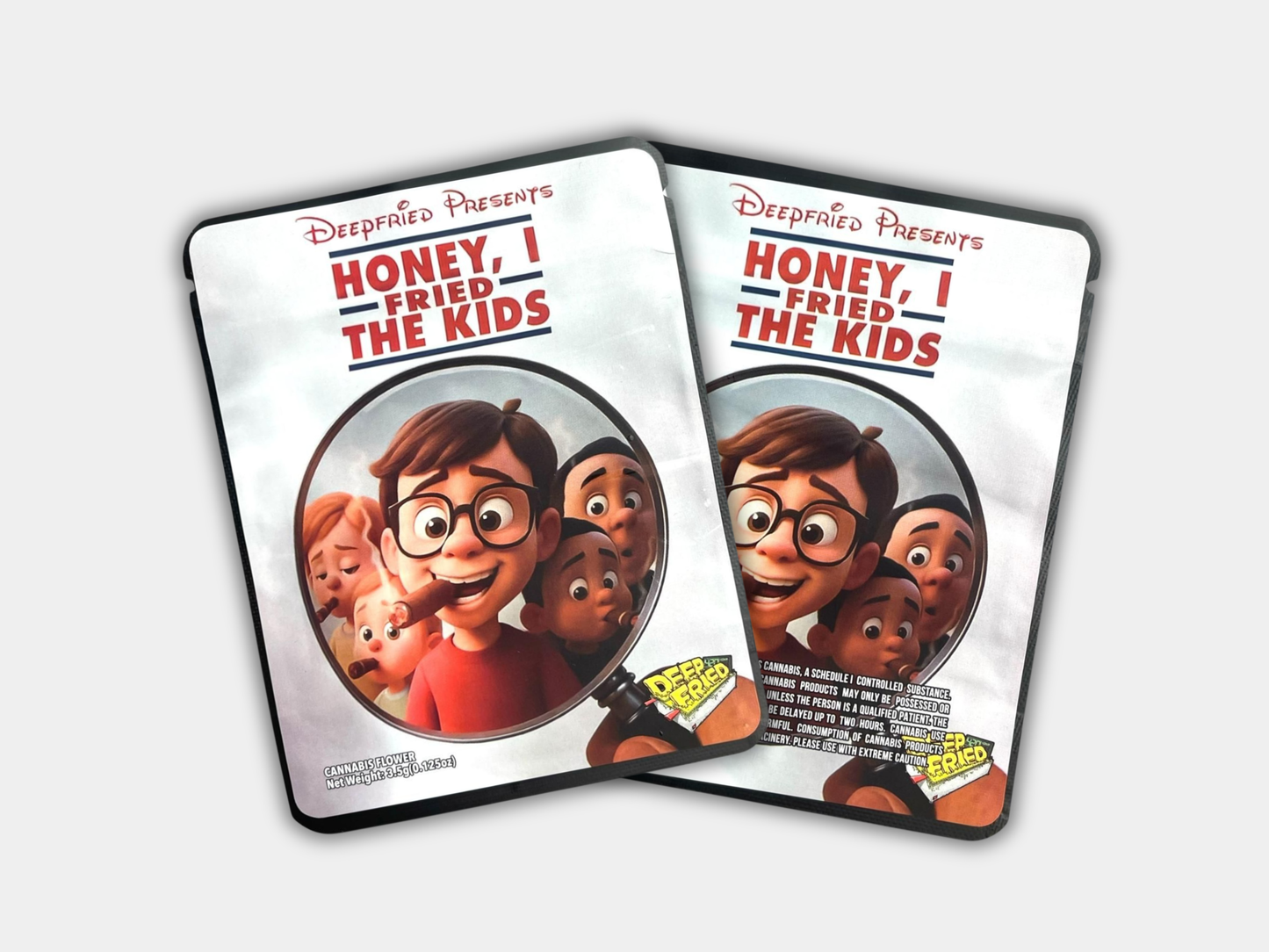 Honey, I Fried the Kids 3.5G Mylar Bag
