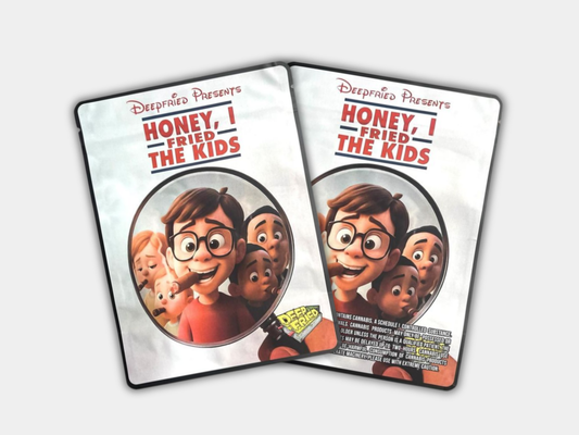 Honey, I Fried the Kids Deep Fried Sticker (1oz) Mylar Bag