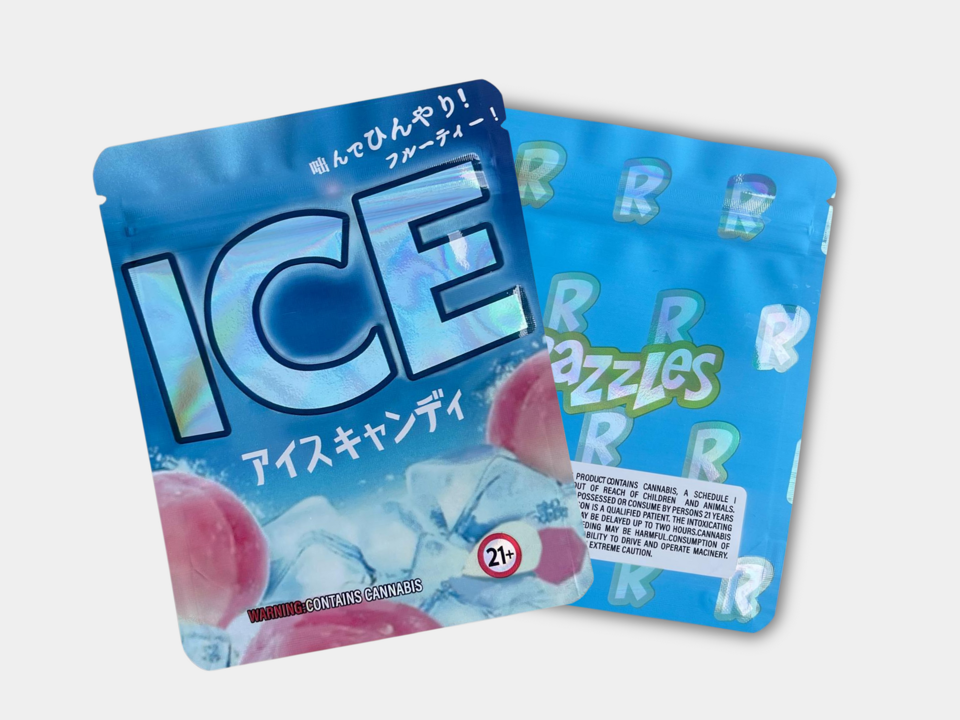 ICE 3.5G Edible Mylar Bag