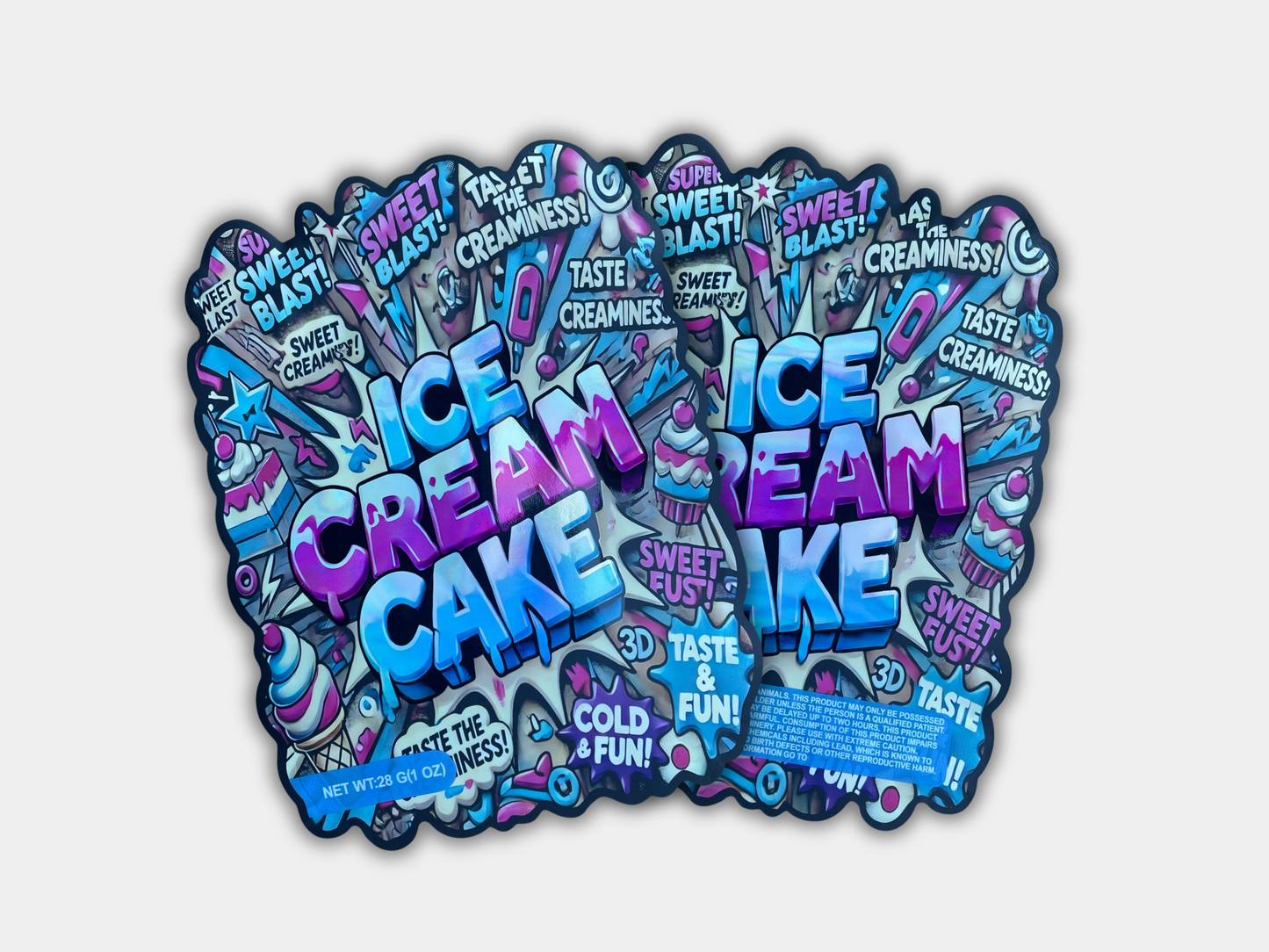 Ice Cream Cake 28G (1oz) Mylar Bag