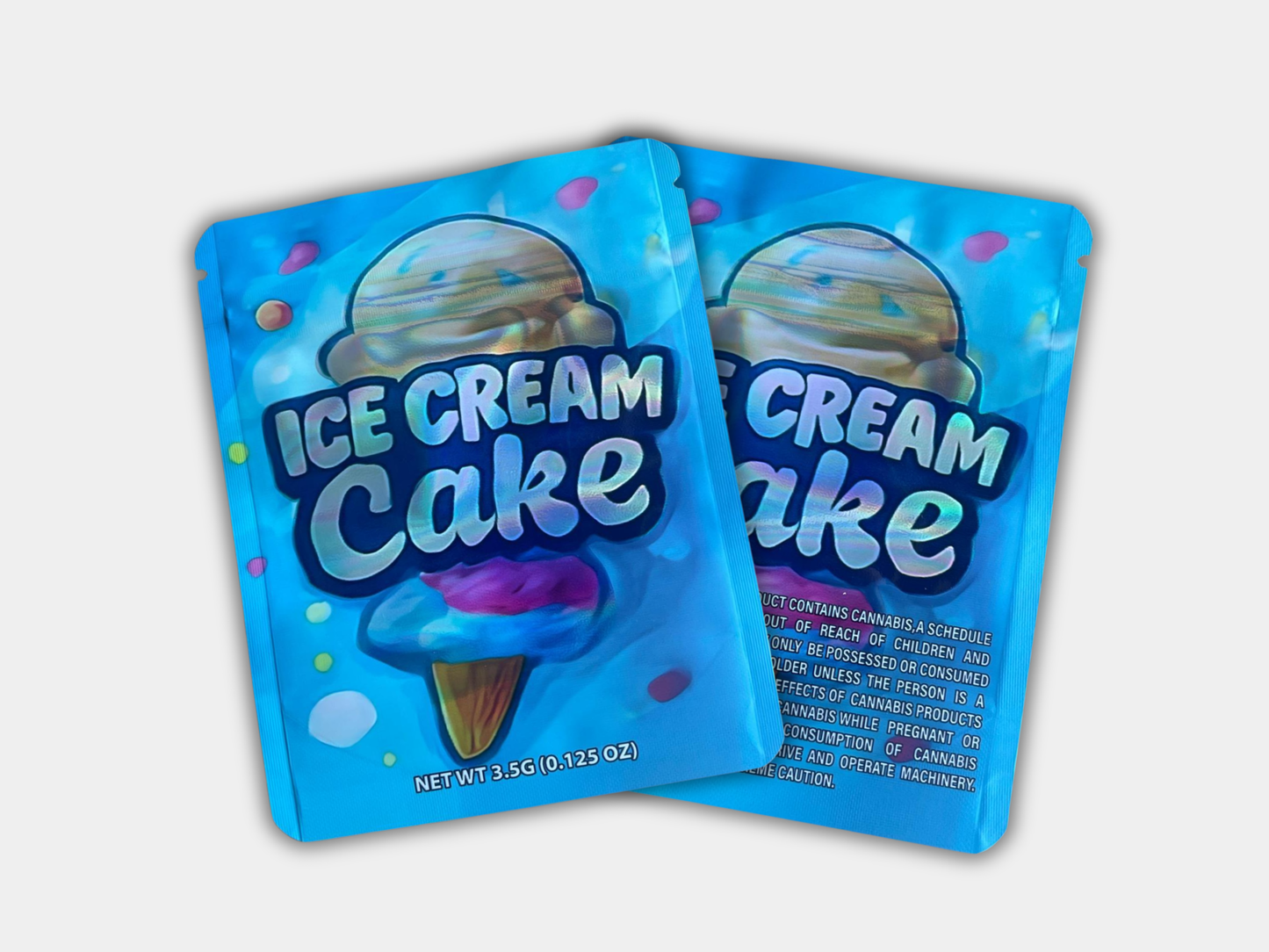 Ice Cream Cake 3.5G Mylar Bag