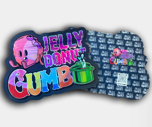 Jelly Donut Gumbo Mylar Bag 3.5G 