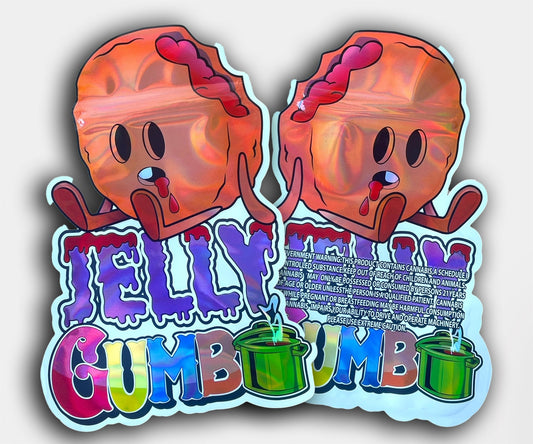 Jelly Gumbo Mylar Bag 3.5G 
