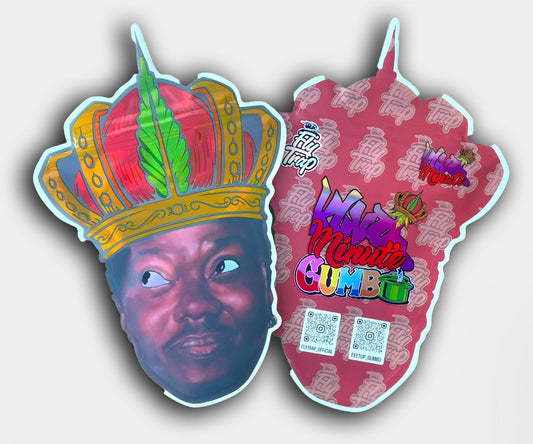 King Minute Gumbo Mylar Bag 3.5G 