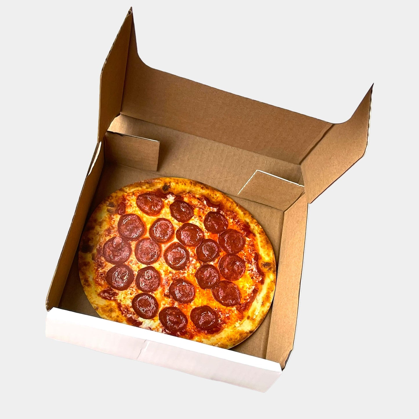 Little Zasars Pizza Box with Mylar Bags 3.5g Box Packaging