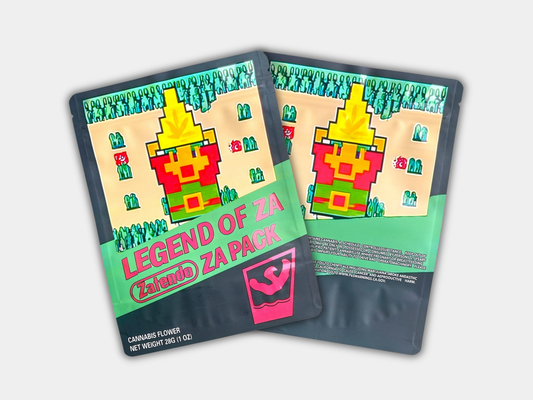 Legend of Za Zatendo Za Pack 1oz Mylar Bag