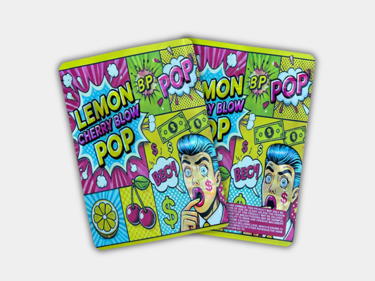 Lemon Cherry Blow Pop 14G (0.5oz) Mylar Bag