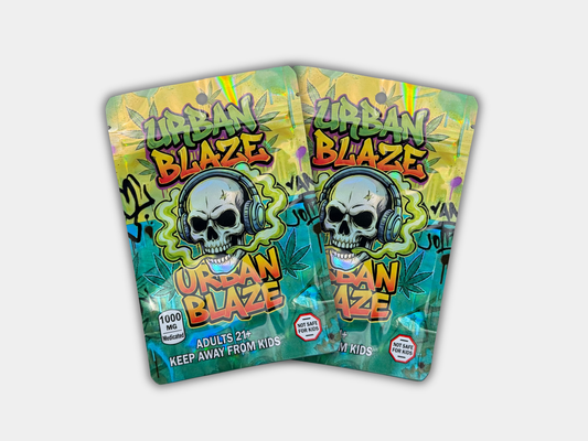 Liit Exotics Urban Blaze EMPTY Mylar Bag 1000 MG