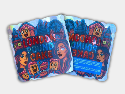 London Pound Cake 3.5G Mylar Bag