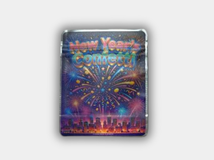 New Year’s Collection Holographic 3.5G Mylar Bags