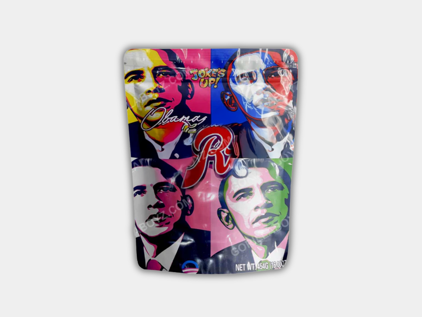 Obama Mylar Bag 16 Ounces (1lb)