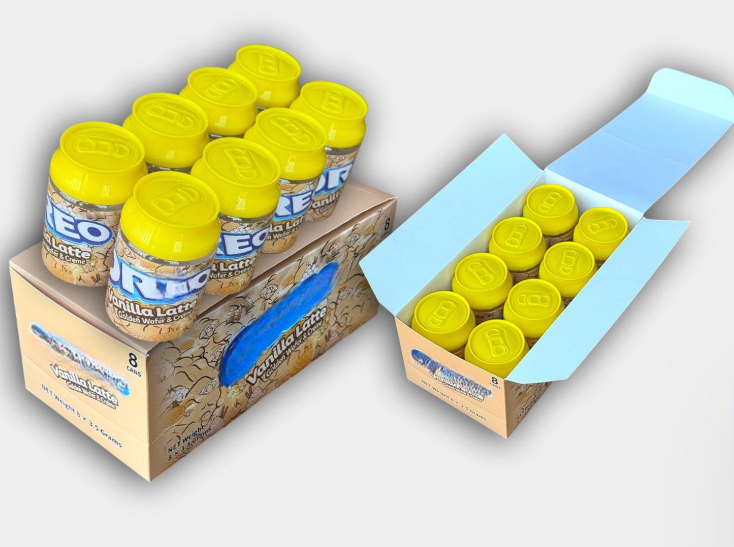 Oreo Vanilla Latte Soda Cans – Master Box (8 Cans)