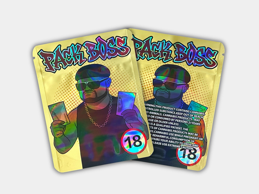 Pack Boss 3.5G Mylar Bag