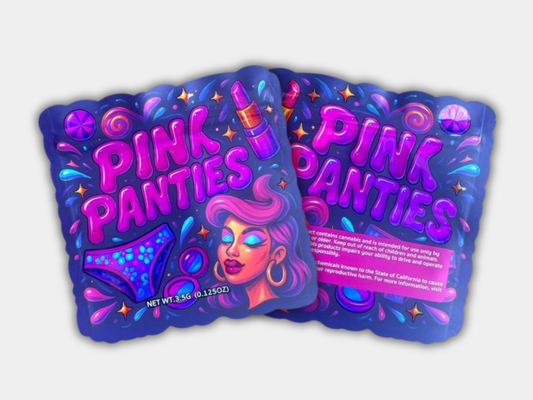 Pink Panties 3.5G Mylar Bag