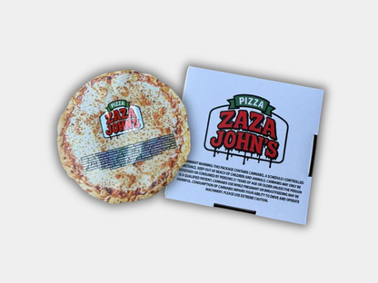 Pizza Zaza John's Pizza Box with Mylar Bag – 3.5G Box Packaging 3
