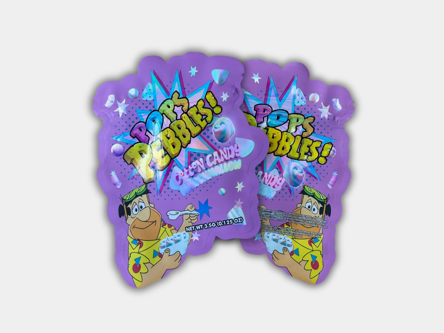 Pop Pebbles Cream Candy Marshmallow 3.5G Mylar Bag