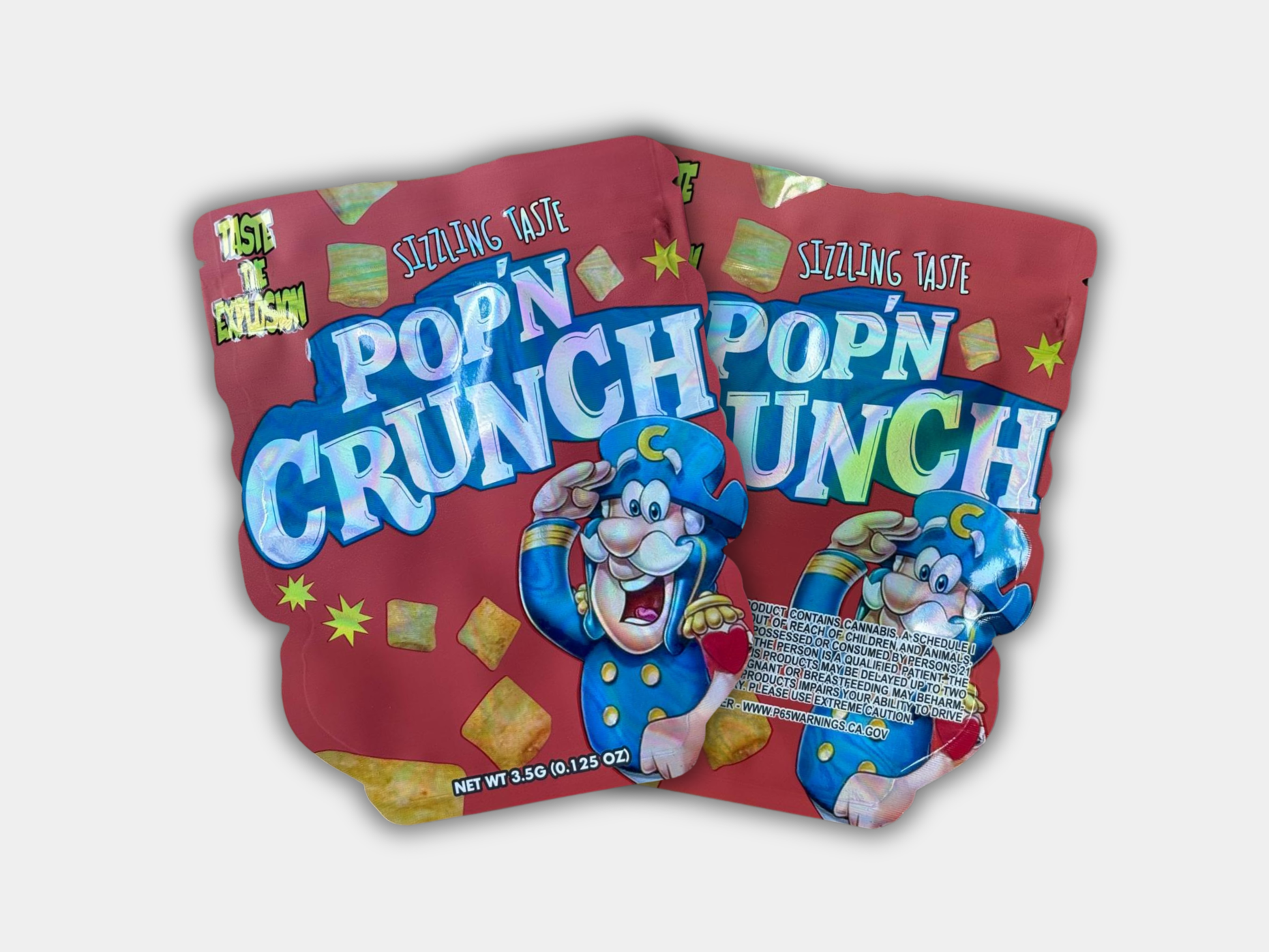 Pop’n Crunch 3.5G Mylar Bag