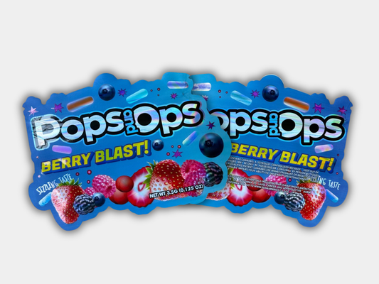 Pops & Ops Berry Blast 3.5G Mylar Bag