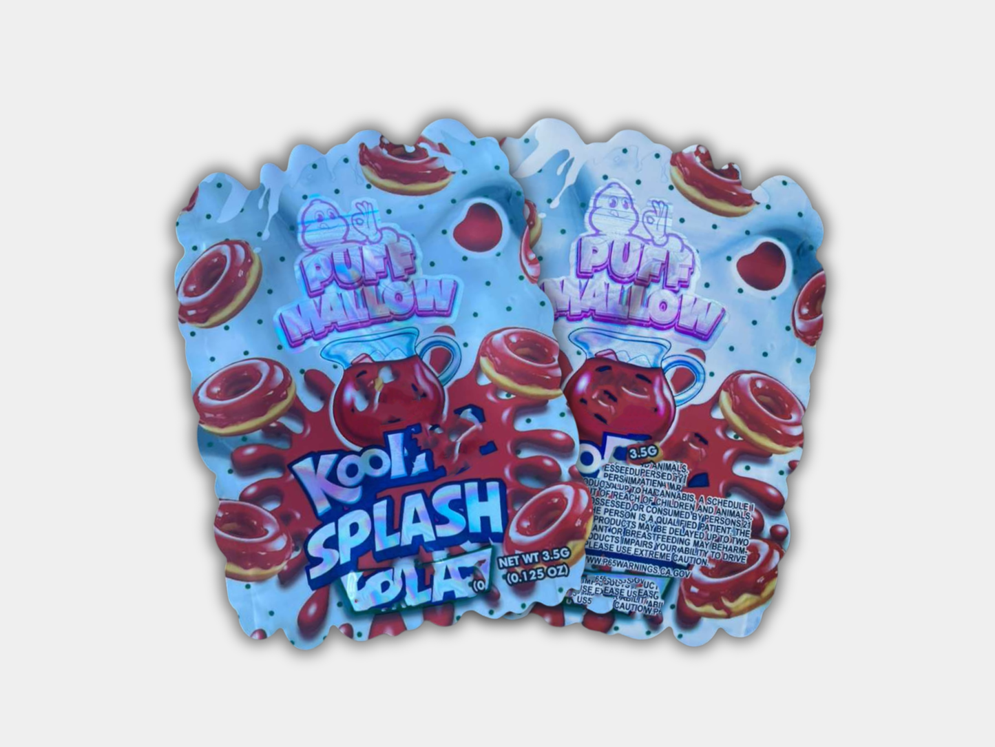 Puff Hallow Kool Splash 3.5G Mylar Bag
