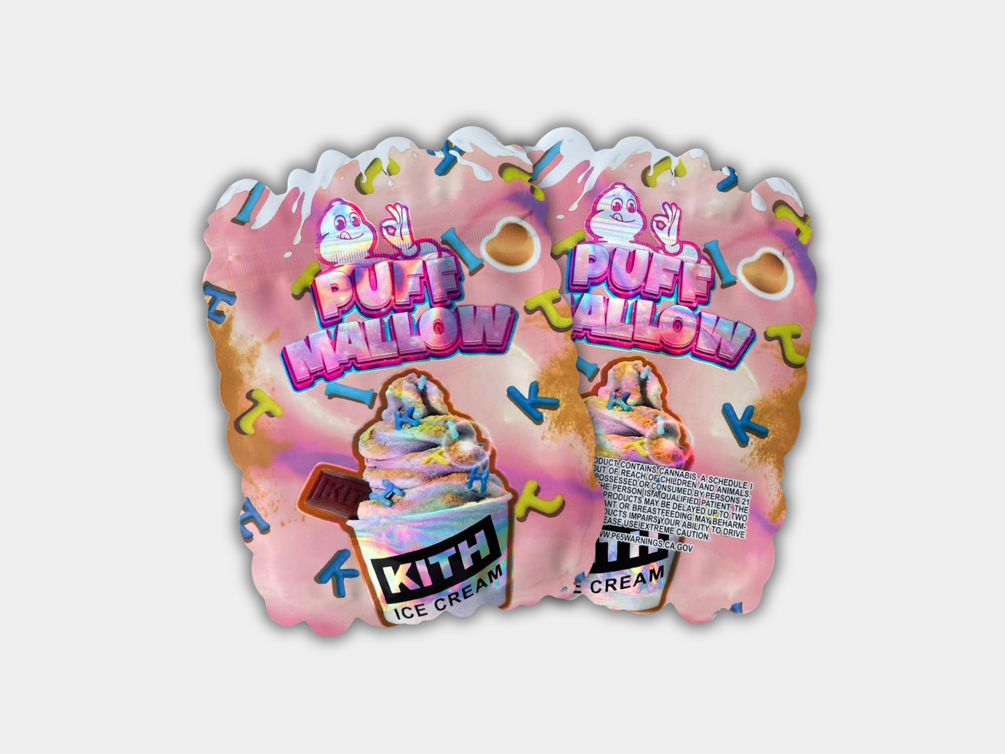 Puff Mallow Kith Ice Cream – 3.5G Mylar Bag