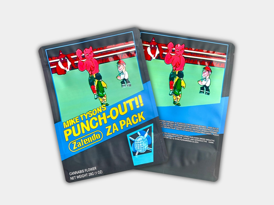 Punch-Out Mike Za Pack 1oz Mylar Bag