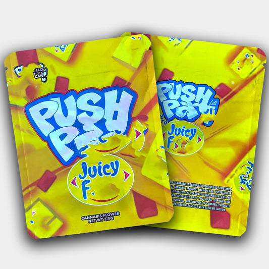 Pusha P Juccy F Mylar Bag 3.5G 