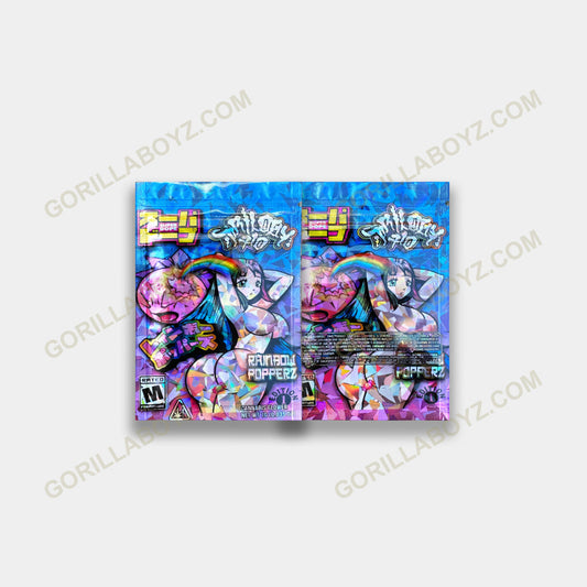 Rainbow Popperz 1 gram mylar bags