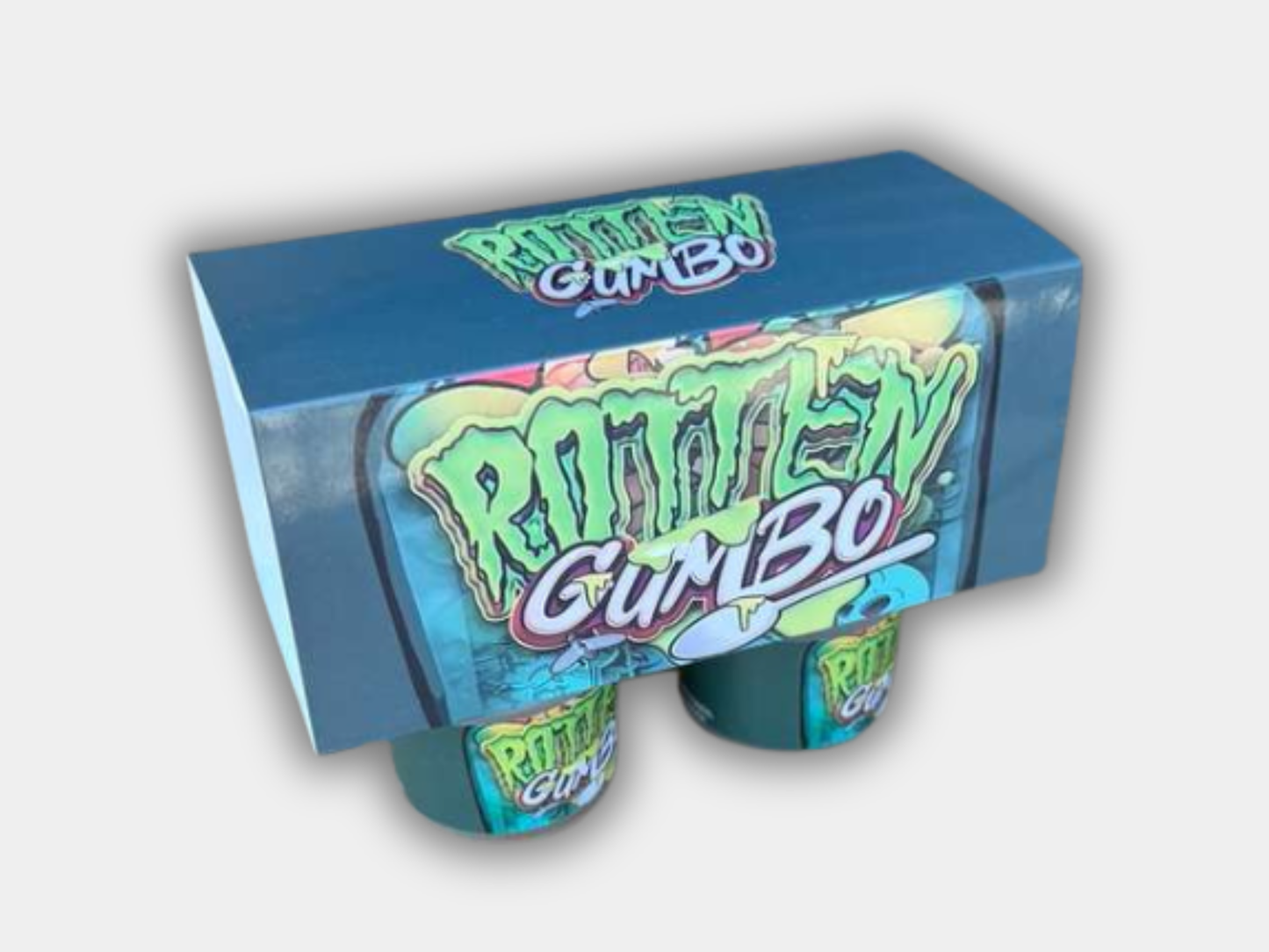 Rotten Gumbo 4 Jar Set with Box (3.5g Yogurt Jar Set)