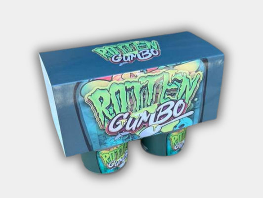 Rotten Gumbo 4 Jar Set with Box (3.5g Yogurt Jar Set)