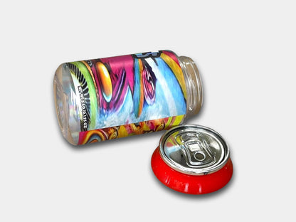 3.5g Soda Can Design Plastic Jars