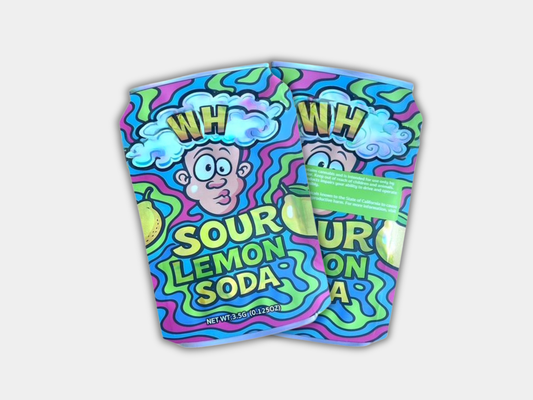 Sour Lemon Soda 3.5G Mylar Bag