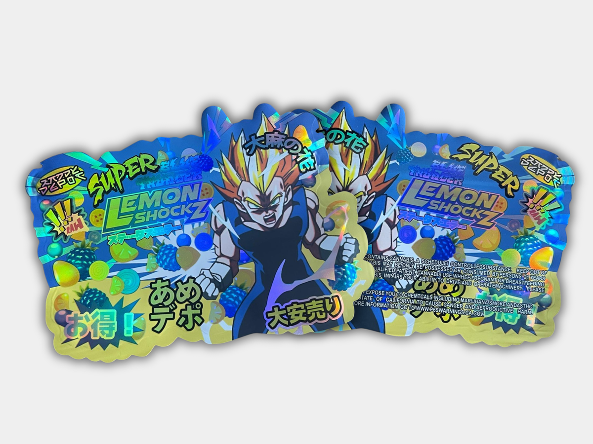 Super Lemon Shockz 3.5G Mylar Bag