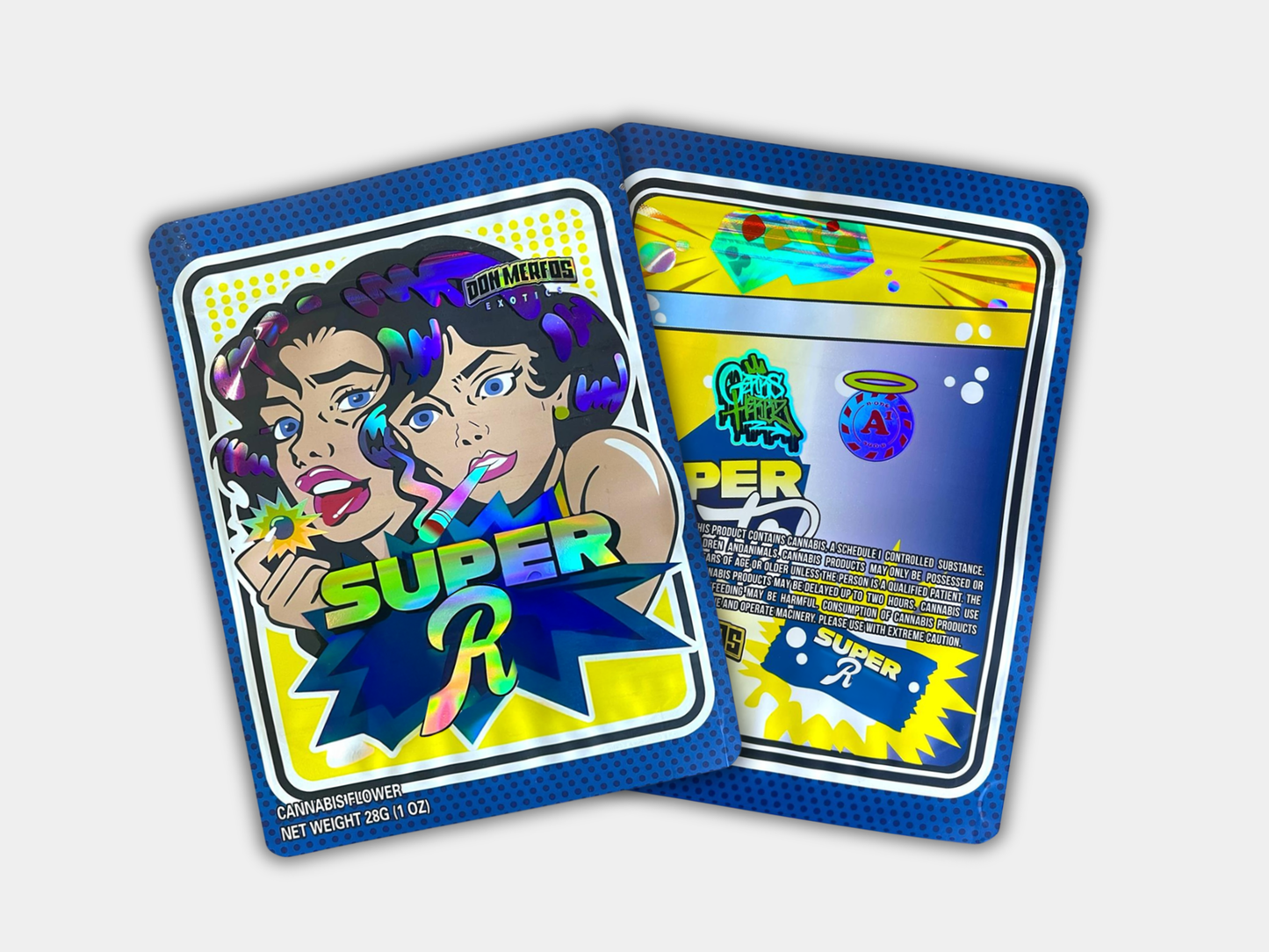 Super R 28G (1oz) Mylar Bag