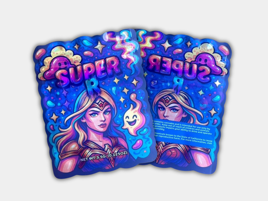 Super R 3.5G Mylar Bag