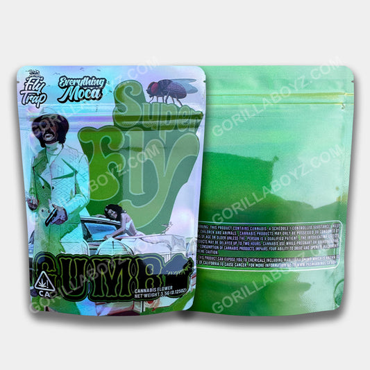 Super Fly Gumbo mylar bags 3.5 grams