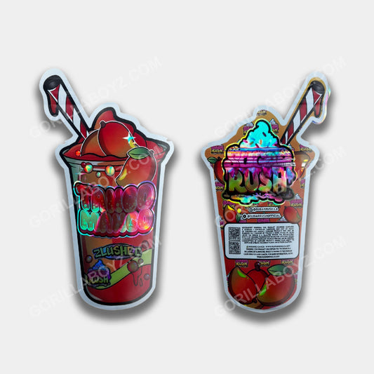 The Tango Mango Mylar bag is a smell-proof storage solution for 3.5 grams. Preserves freshness and potency with a tropical-inspired design for secure storage.