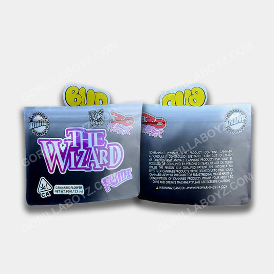 The Wizard Fumi mylar bags 3.5 grams