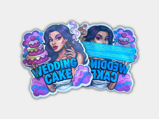 Wedding Cake 3.5G Mylar Bag